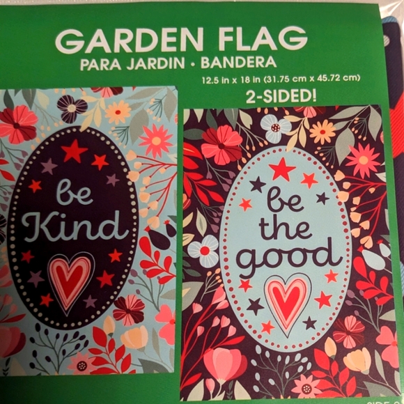 Wincraft Be the Good Be Kind Double Sided Small Garden Flag - Picture 1 of 5